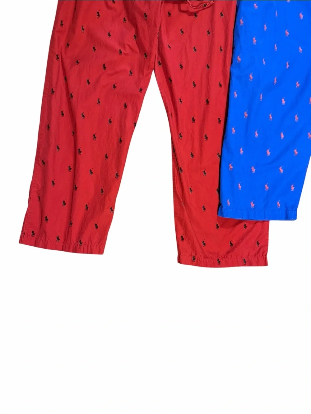 Ralph Lauren Men's Pajama Pants With Logo And Pockets 2 Pairs Of XL